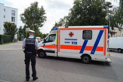 Zwei Verletzte nach einem Vorfahrtsunfall in Kornwestheim-Pattonville